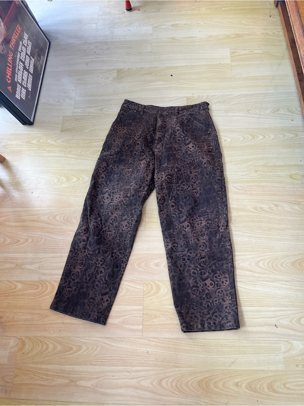 P&Co Albion Carpenter Pant in Leopard Sz. UK 14 (US 10) - Picture 5 of 10